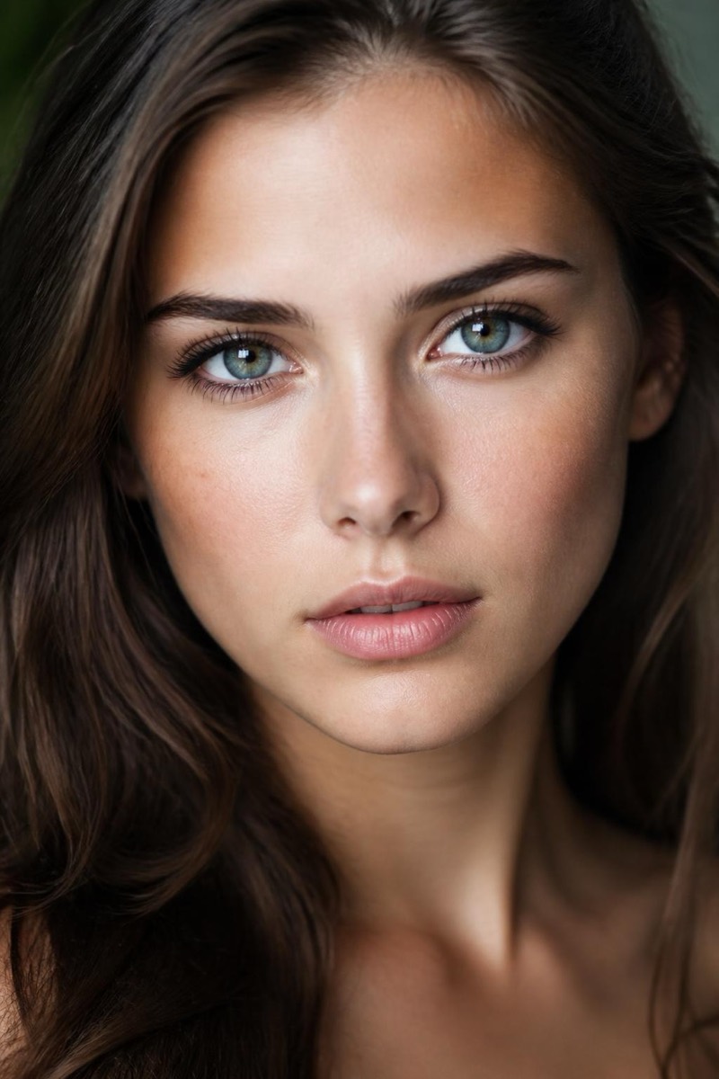 Brighten my eyes — Face Retouch AI filter example