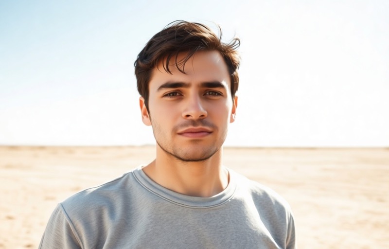 Fix harsh shadows on the face — Lighting AI filter example