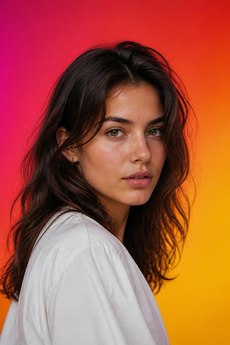 Gradient — Background AI filter example