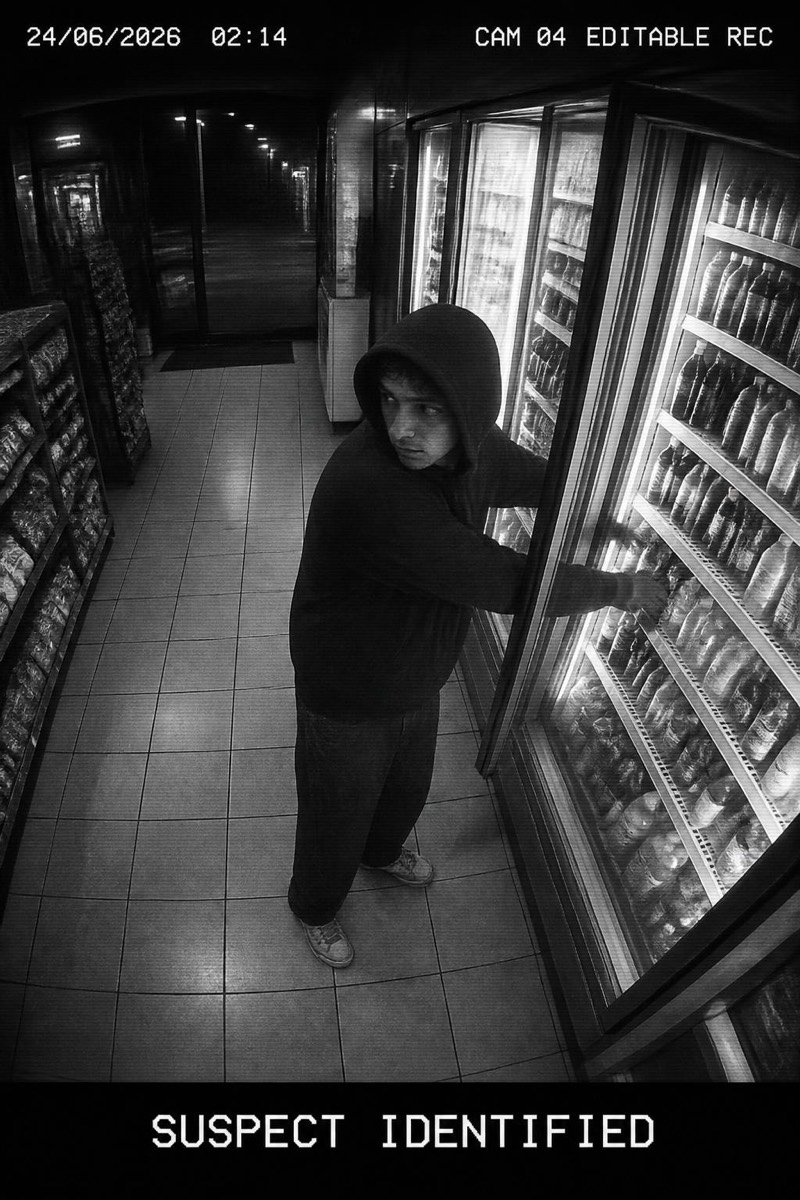 The Grab — CCTV AI filter