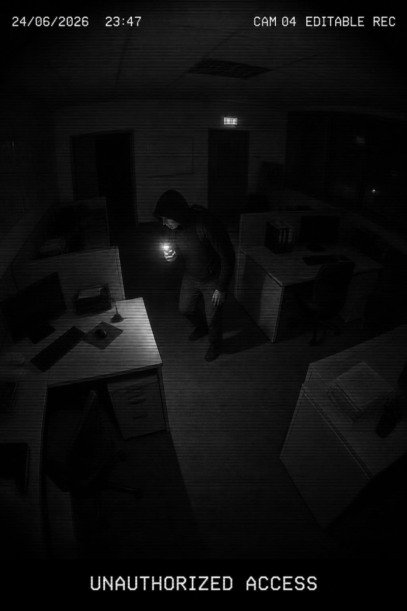 Office Sneak — CCTV AI filter
