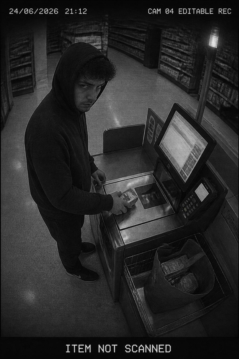 Self-Checkout — CCTV AI filter