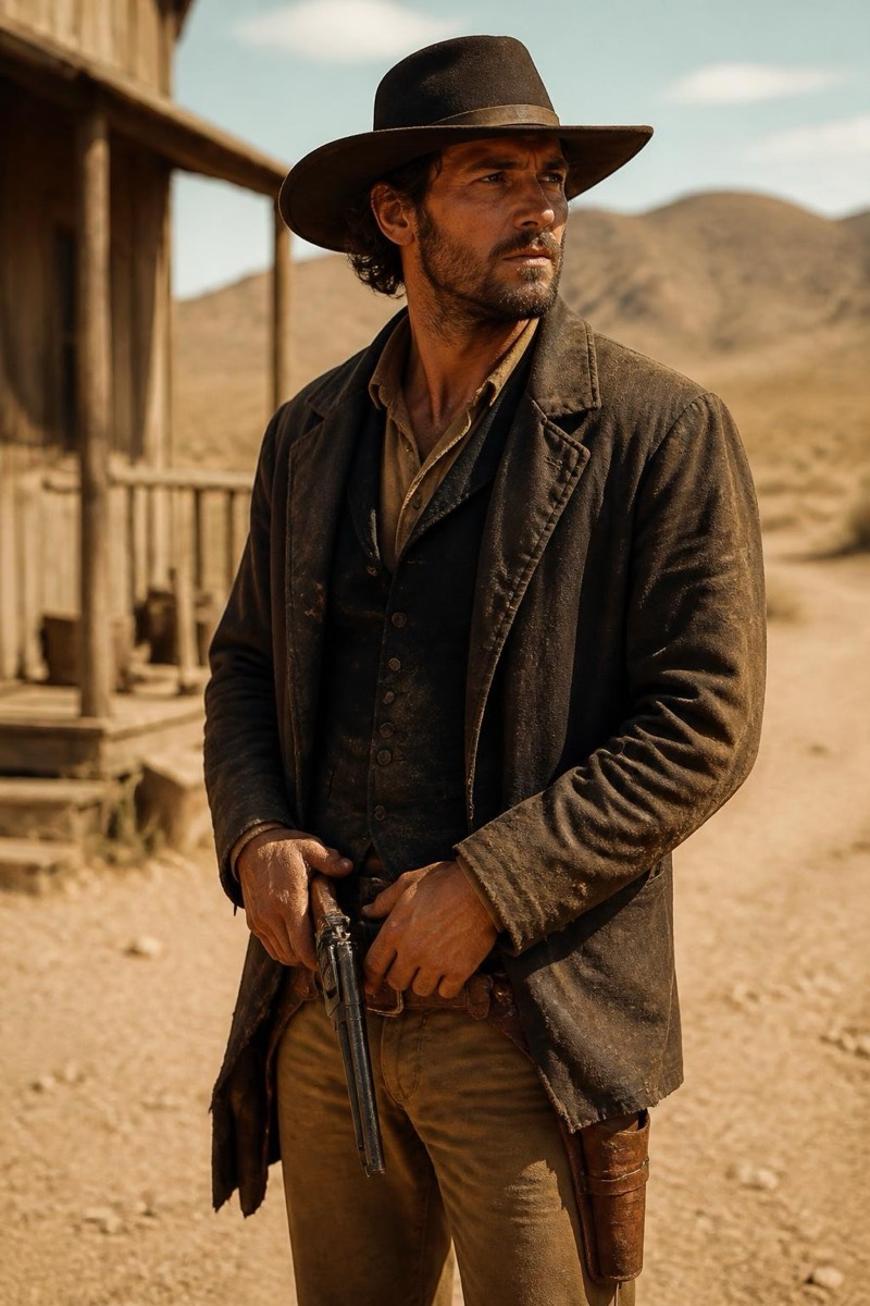 Western — Cinematic AI filter example