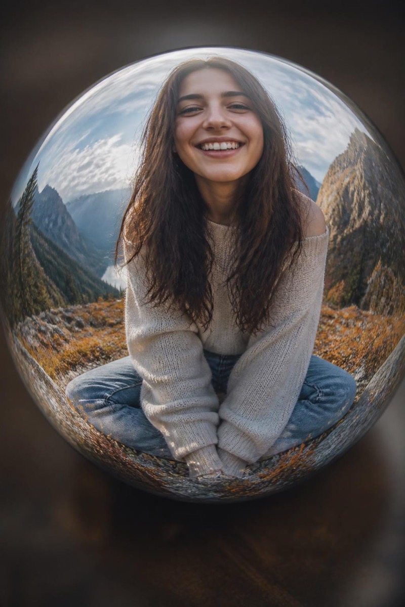 Dome Warp — Fisheye AI filter example