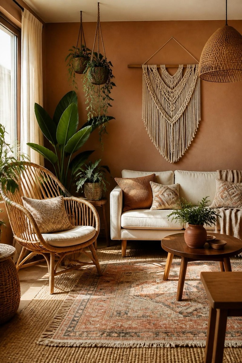 Cozy Boho — Home Edit AI filter