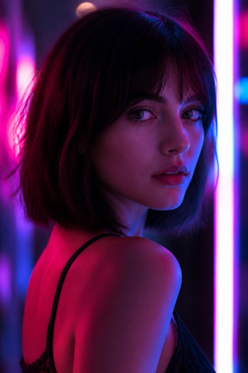 Neon Glow — Lighting AI filter