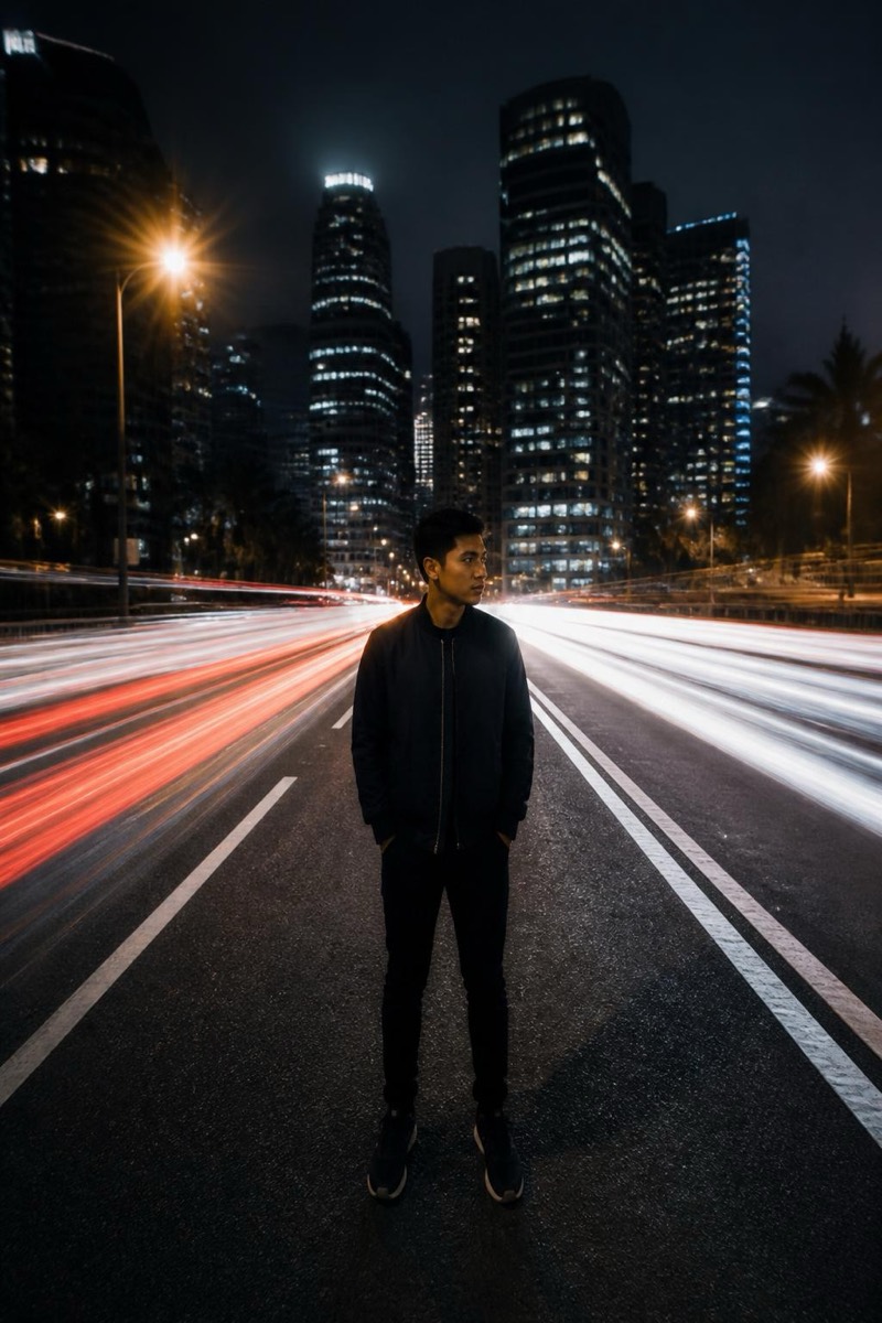 Light Trails — Long Exposure AI filter