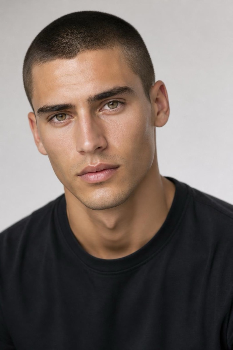 Buzz Cut — Man Hair AI filter