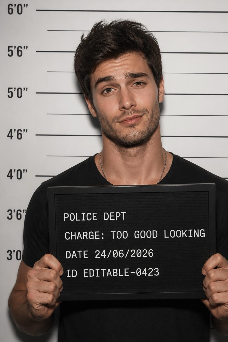The Smug — Mugshot AI filter