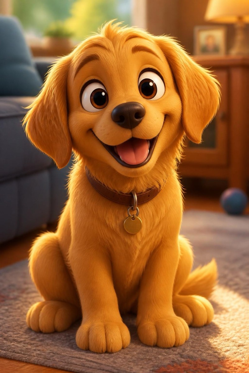 3D Cartoon — Pet Portrait AI filter
