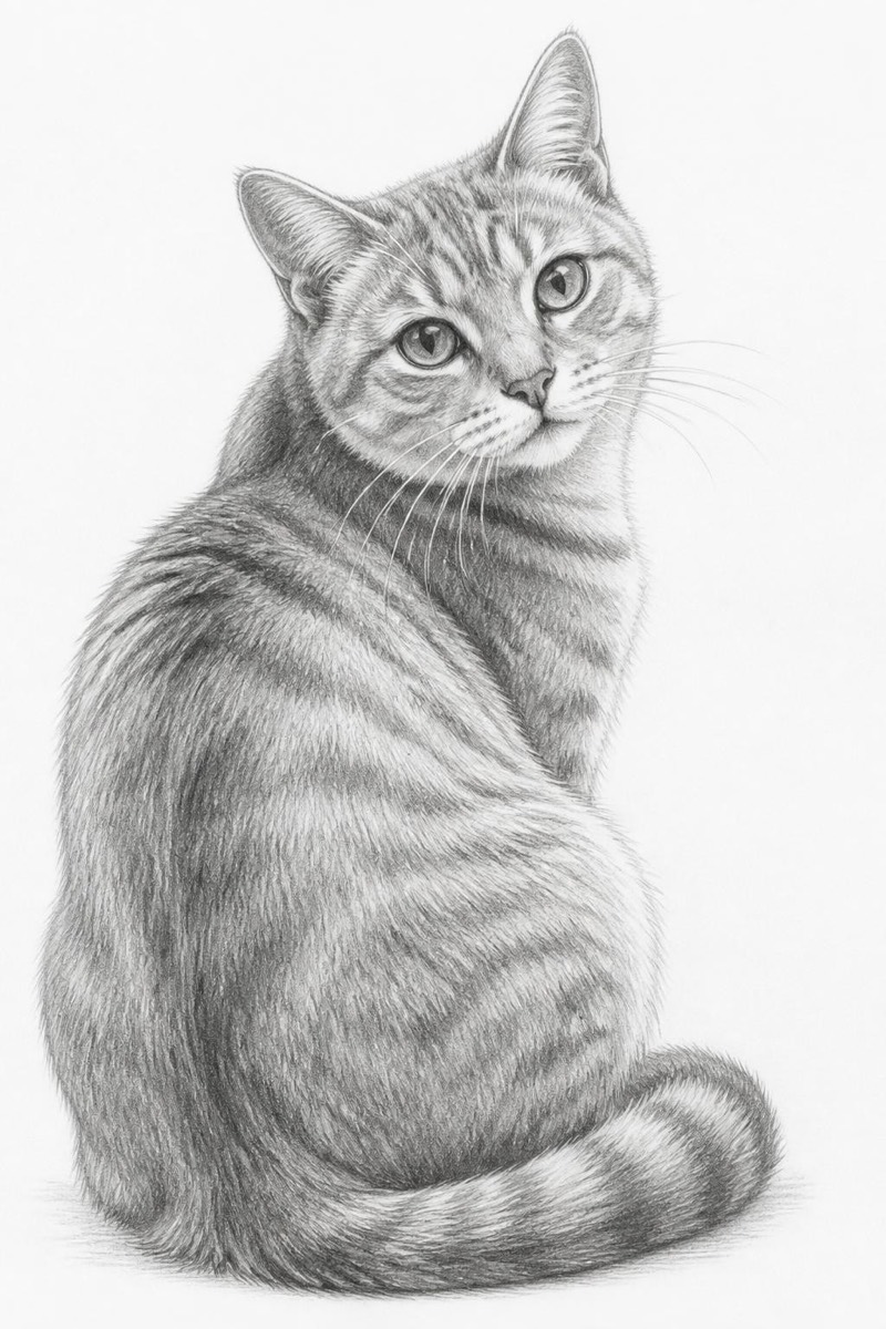 Pencil Sketch — Pet Portrait AI filter