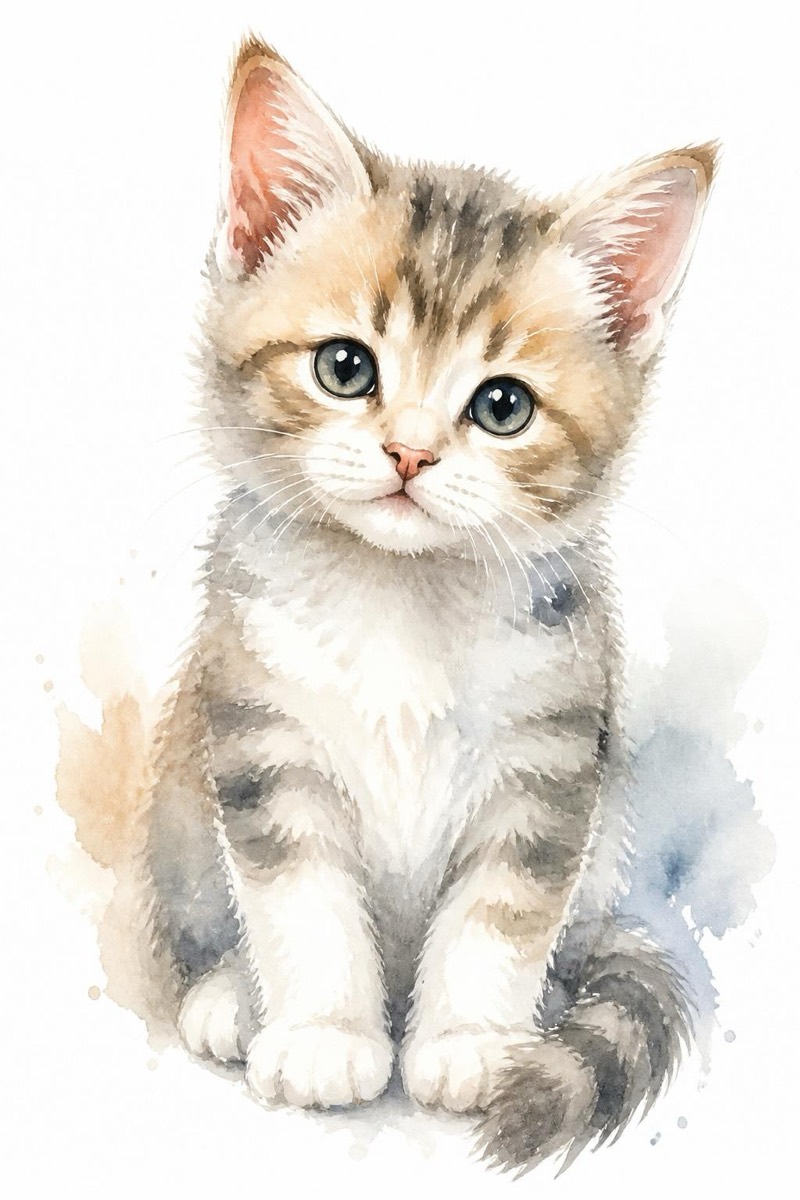 Watercolor — Pet Portrait AI filter