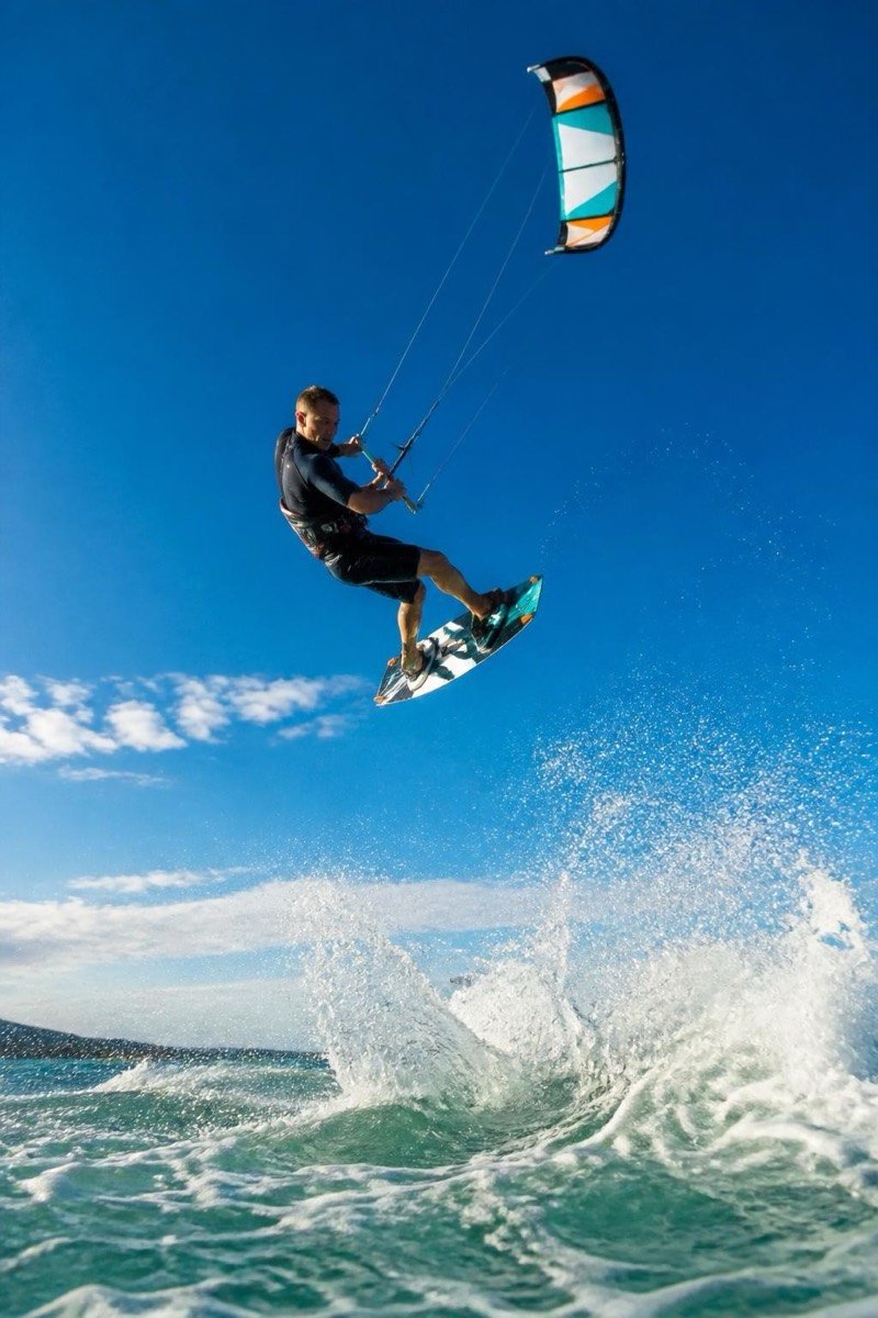 Kitesurf — Extreme Sports AI filter example