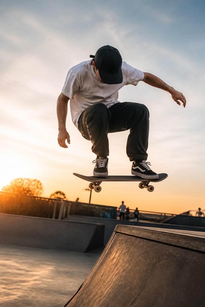 Skateboarding — Extreme Sports AI filter