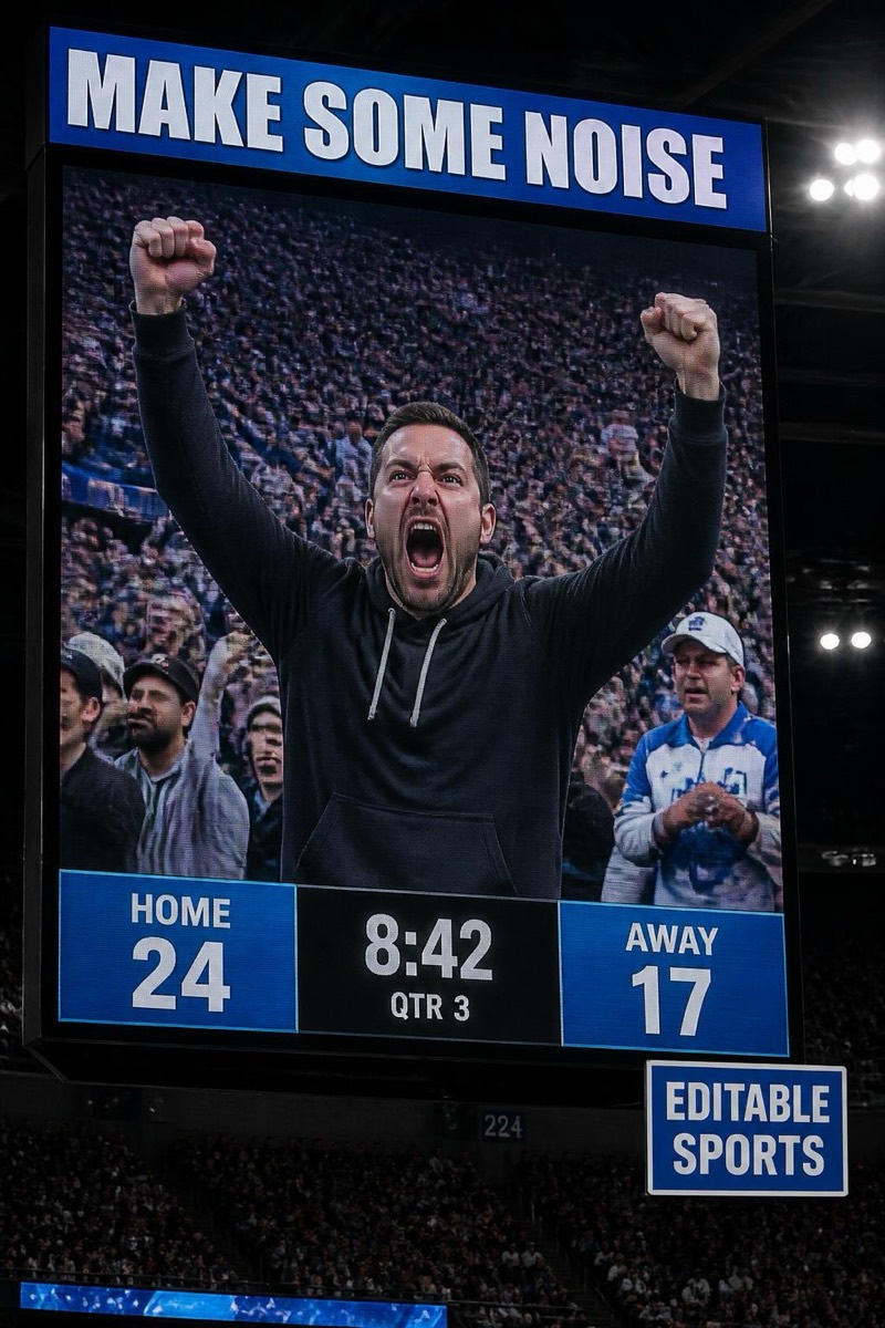 Make Some Noise — Stadium Cam AI filter