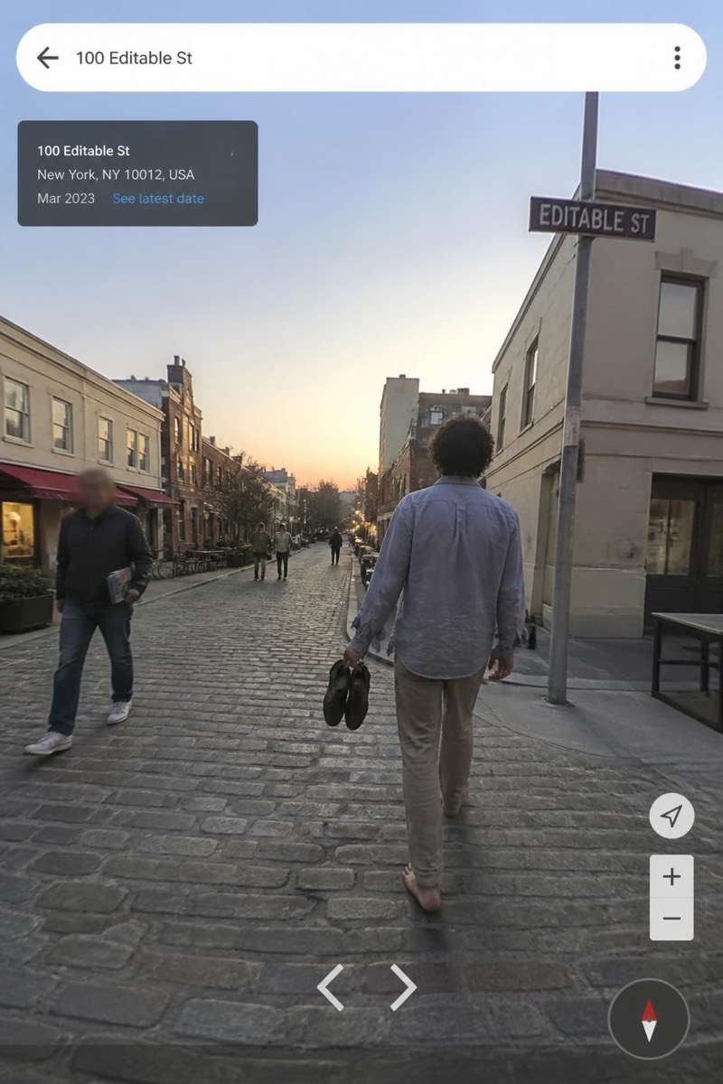 Walk of Shame — Street Cam AI filter