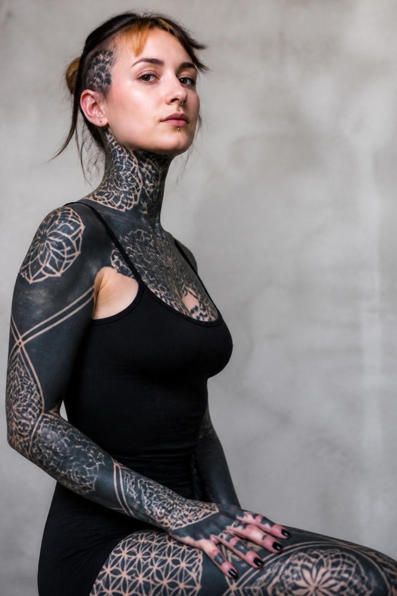 Blackwork — Tattoo AI filter