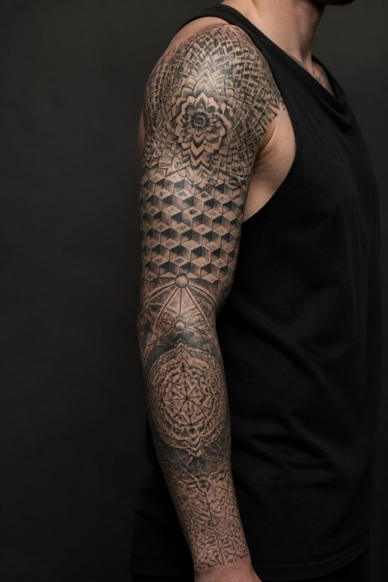 Geometric — Tattoo AI filter example