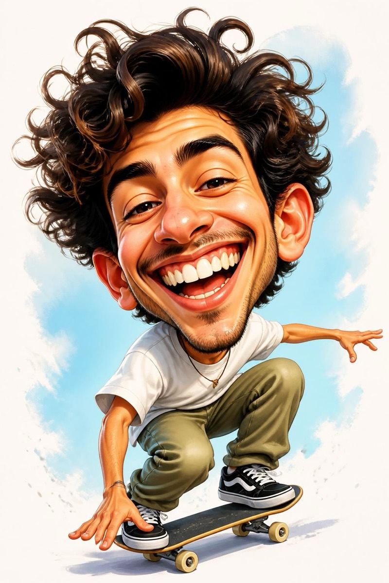 Caricature — Viral Editable AI filter