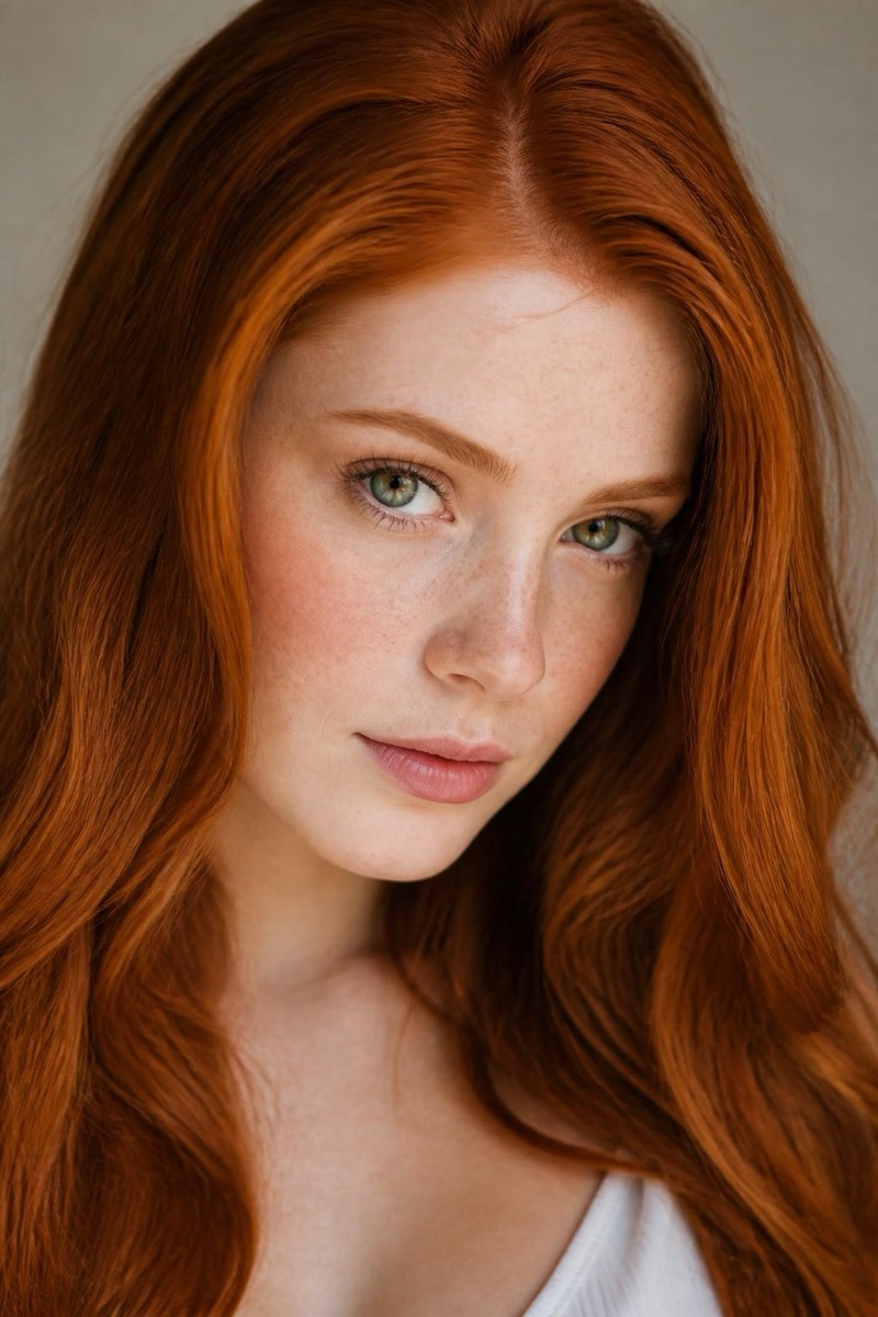 Copper — Woman Hair AI filter example
