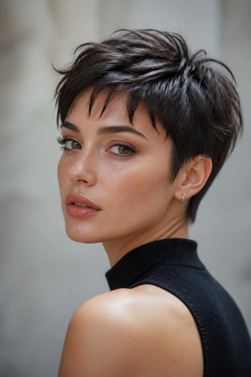 Pixie Cut — Woman Hair AI filter